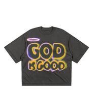 Load image into Gallery viewer, "GOD IS GOOD" Vintage black tee