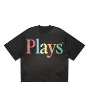 Load image into Gallery viewer, "PLAYS" Vintage Black Tee