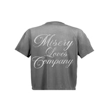 Load image into Gallery viewer, "MISERY LOVES COMPANY" Oil Wash Tee