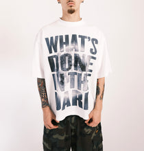 Load image into Gallery viewer, “WHAT’s DONE IN THE DARK, WILL COME TO LIGHT” Tee