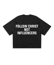 Load image into Gallery viewer, "FOLLOWING CHRIST" Black Tee