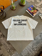 Load image into Gallery viewer, "FOLLOWING CHRIST" White tee