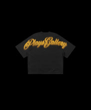 Load image into Gallery viewer, (DROP-SHOULDER/OVERSIZE BOXY-FIT) “DIVINE HOPE” Black Tee
