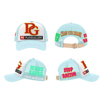 Load image into Gallery viewer, "LIVE LOVE &amp; LAUGH" Strap-back Trucker Hat
