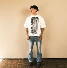 Load image into Gallery viewer, (DROP-SHOULDER/OVERSIZE BOXY-FIT) “Phone Call To Jesus” Tee
