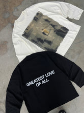 Load image into Gallery viewer, “GREATEST LOVE OF ALL” Black Longsleeve

