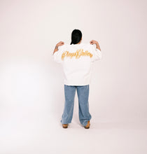Load image into Gallery viewer, (DROP-SHOULDER/OVERSIZE BOXY-FIT) “DIVINE HOPE” White Tee
