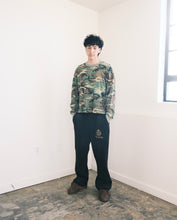 Load image into Gallery viewer, "MAKE THE RIGHT PLAYS" Vintage Black Baggy Sweats
