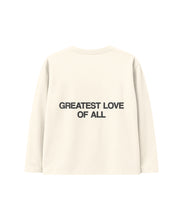 Load image into Gallery viewer, “Greatest Love Of All” Vintage White Longsleeve
