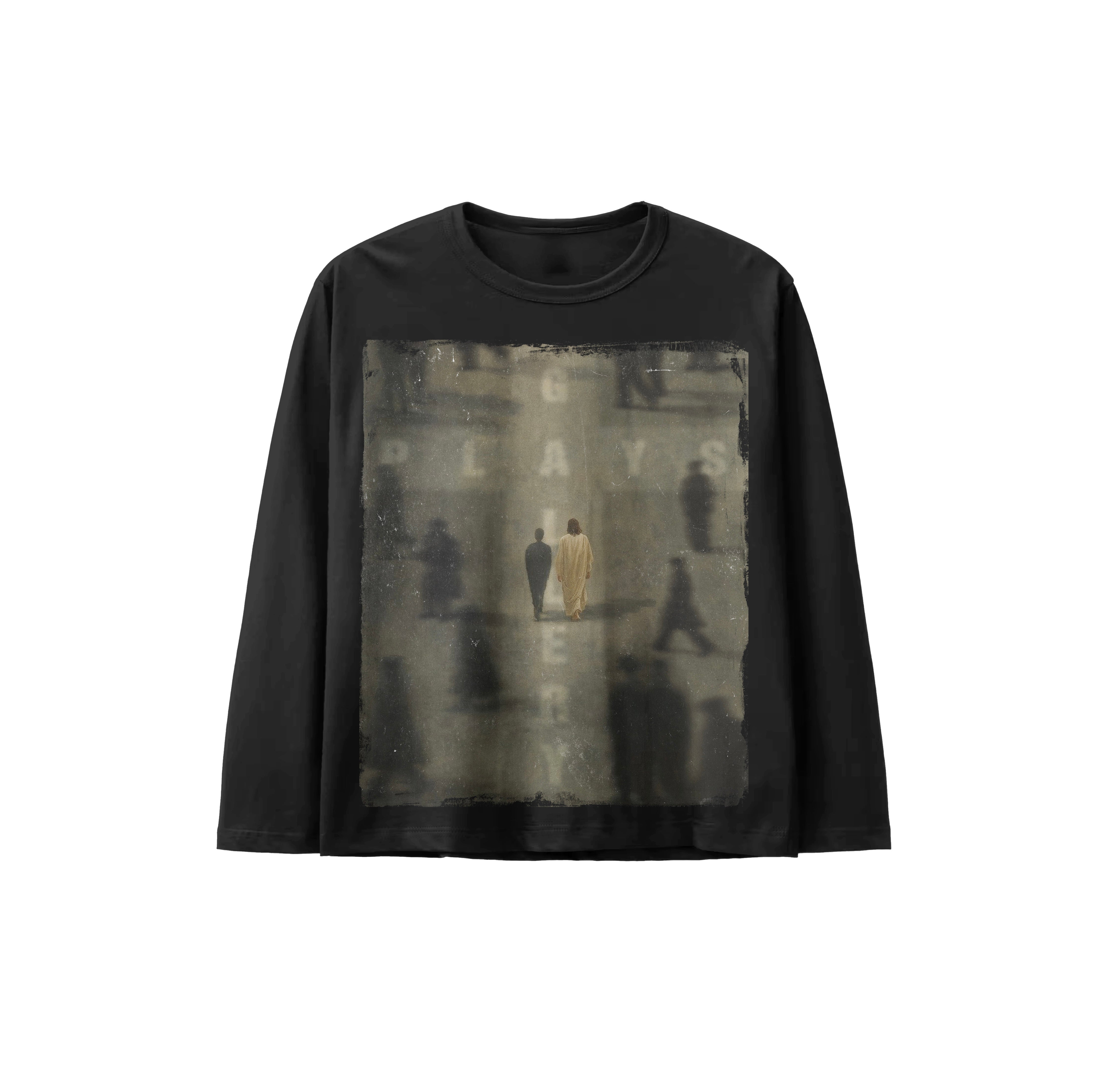 “GREATEST LOVE OF ALL” Black Longsleeve