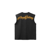 Load image into Gallery viewer, Sleeveless "DIVINE HOPE" Black Tee
