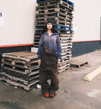 Load image into Gallery viewer, “Rose Pink Plays Cross”  Vintage Navy Zip-Up
