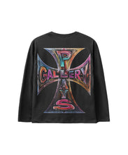 Load image into Gallery viewer, “PLAYSCOAST” Vintage Black Longsleeve
