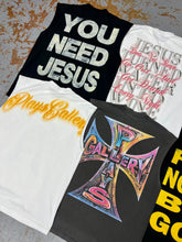 Load image into Gallery viewer, Sleeveless "YOU NEED JESUS" Tee
