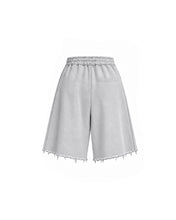 Load image into Gallery viewer, "COMFORT GRAY" 3/4 Lounge Around Sweat-Shorts
