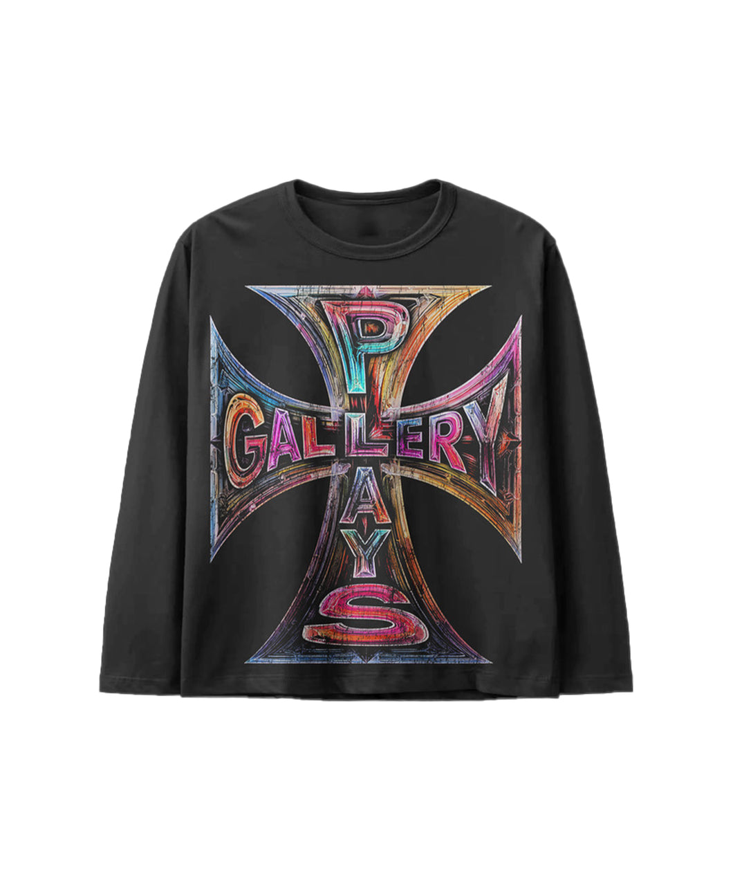 “PLAYSCOAST” Vintage Black Longsleeve