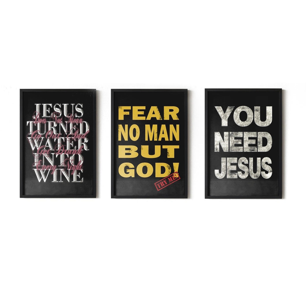 “PLAYS QUOTES” Wall Art/Poster (UNFRAMED)