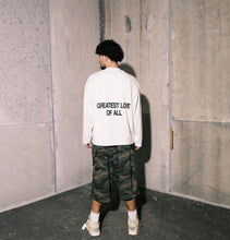 Load image into Gallery viewer, “Greatest Love Of All” Vintage White Longsleeve
