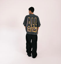 Load image into Gallery viewer, (DROP-SHOULDER/OVERSIZE BOXY-FIT) “GOD IS GOOD” Vintage Black Tee

