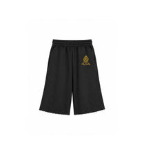 Load image into Gallery viewer, "MAKE THE RIGHT PLAYS" Vintage Black 3/4 Sweat-Shorts
