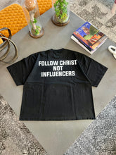 Load image into Gallery viewer, "FOLLOWING CHRIST" Black Tee
