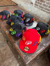 Load image into Gallery viewer, "PLAYS" Red Fitted Hat

