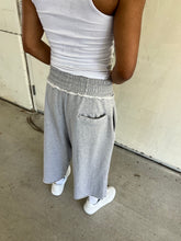 Load image into Gallery viewer, "COMFORT GRAY" 3/4 Lounge Around Sweat-Shorts
