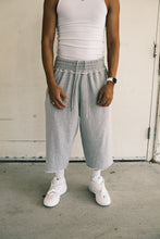 Load image into Gallery viewer, "COMFORT GRAY" 3/4 Lounge Around Sweat-Shorts
